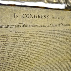 AMD American Liquid Metal - Declaration Of Independence Sign Signs