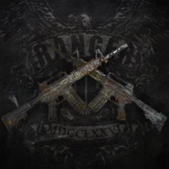 AMD American Liquid Metal - Crossed M4 Sign Signs