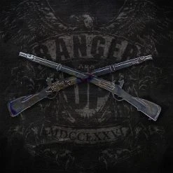 AMD American Liquid Metal - Infantry Crossed Rifles Sign