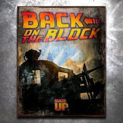 PTS Back On The Block Old World Vintage Tin Sign Signs