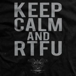 Ohio Keep Calm And RTFU T-Shirt Men