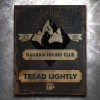 PTS Bagram Hiking Club Vintage Tin Sign