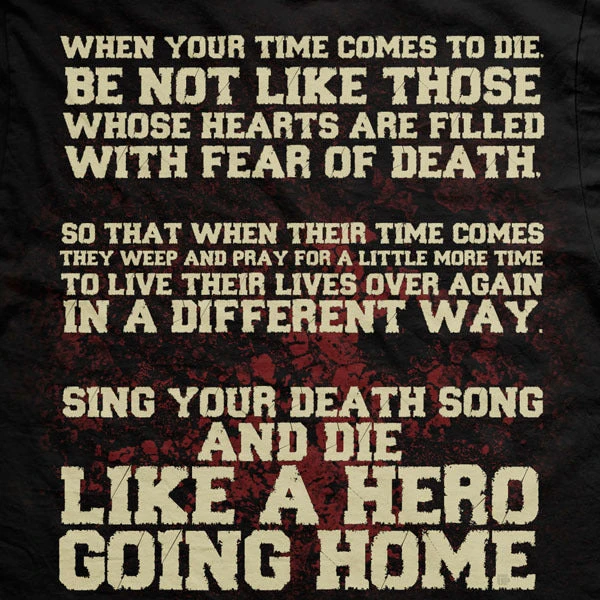 Ohio Men Sing Your Death Song T-Shirt 6 Ohio Men Sing Your Death Song T-Shirt