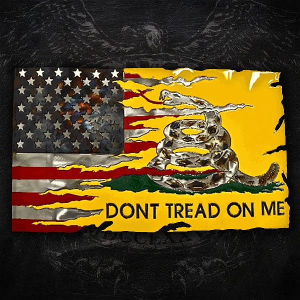 AMD American Liquid Metal - Gadsden Transformation Sign Signs 4 AMD American Liquid Metal - Gadsden Transformation Sign Signs