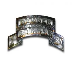 AMD American Liquid Metal - 2/75th Ranger Battalion With Ranger Tab Sign
